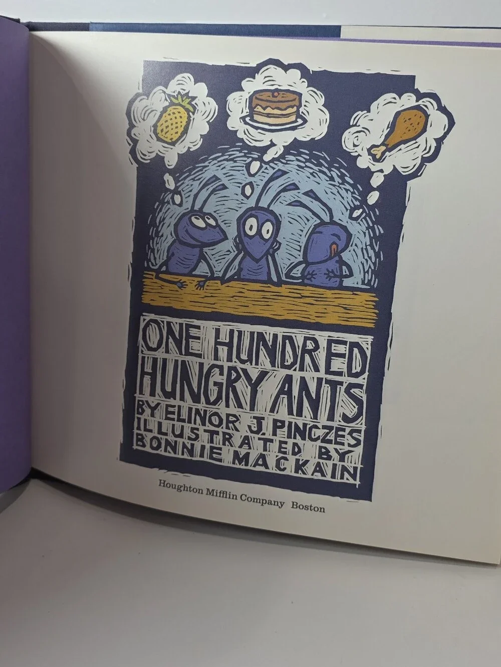 One Hundred Hungry Ants By Elinor J. Pinczes